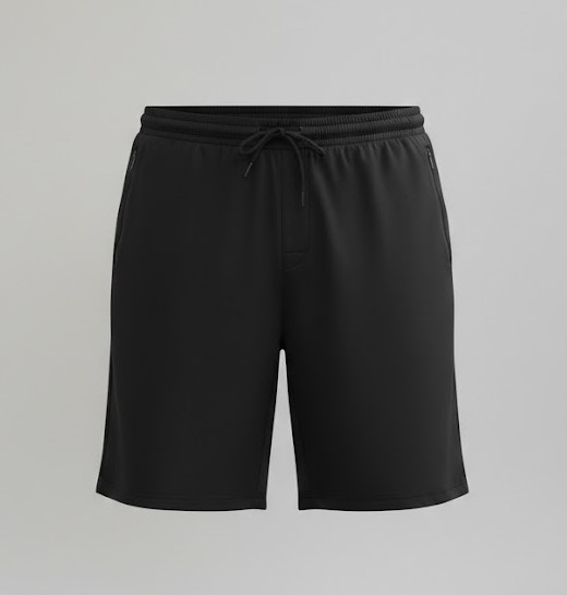 Bermuda Longa Sports Bolso Com Zíper Plus